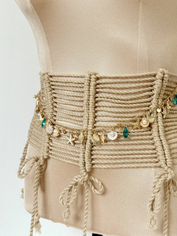 Mirage Luxury Elegant Bamboo Corset Belt – product view 1