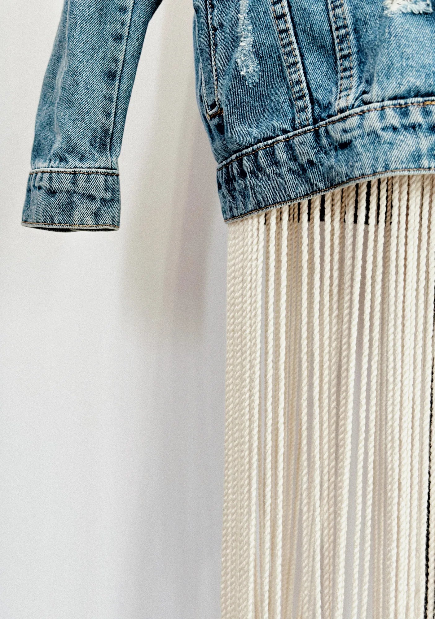 Summer Boho Macrame Maxi Skirt – product view 4
