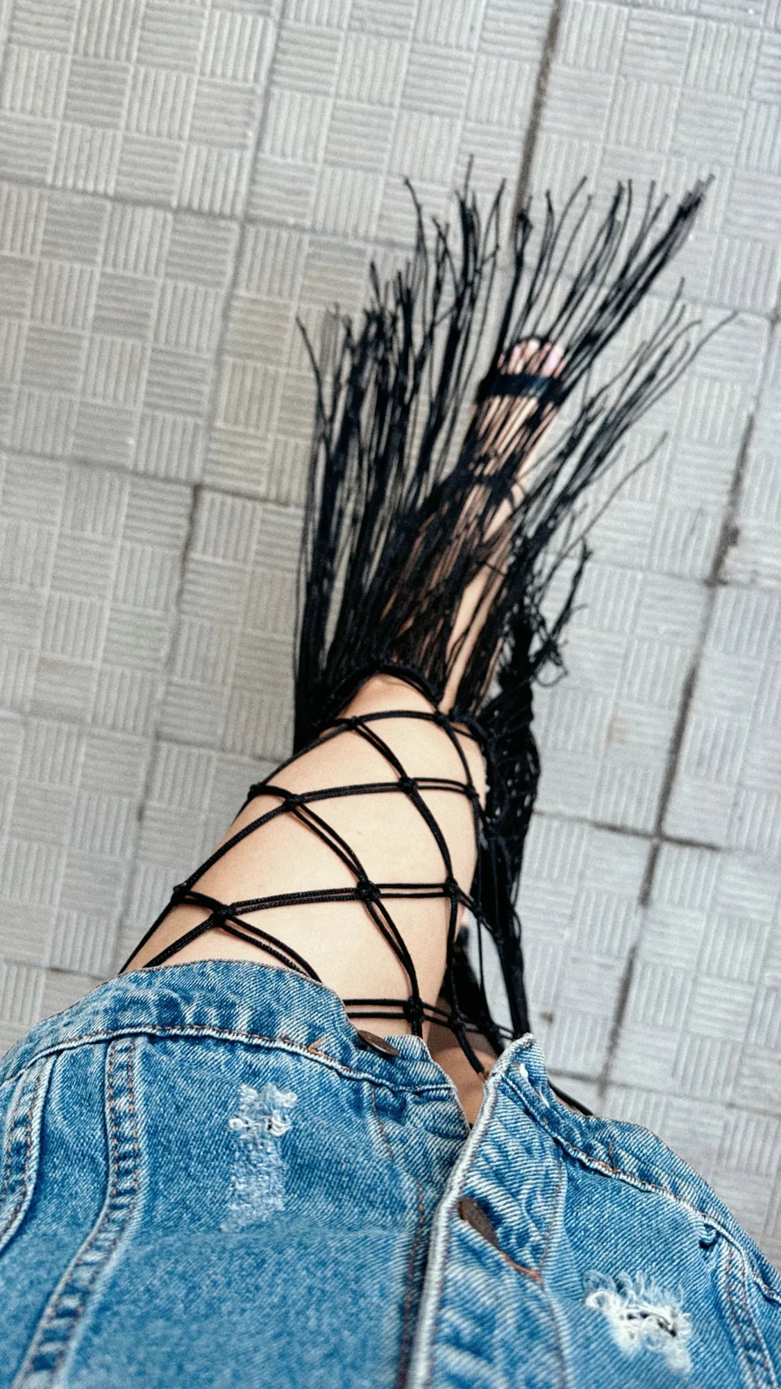 Tyla – Elegant High Waist Long Summer Layered Fringe Skirt for Women |  Party & Evening Statement Skirt – product view 5