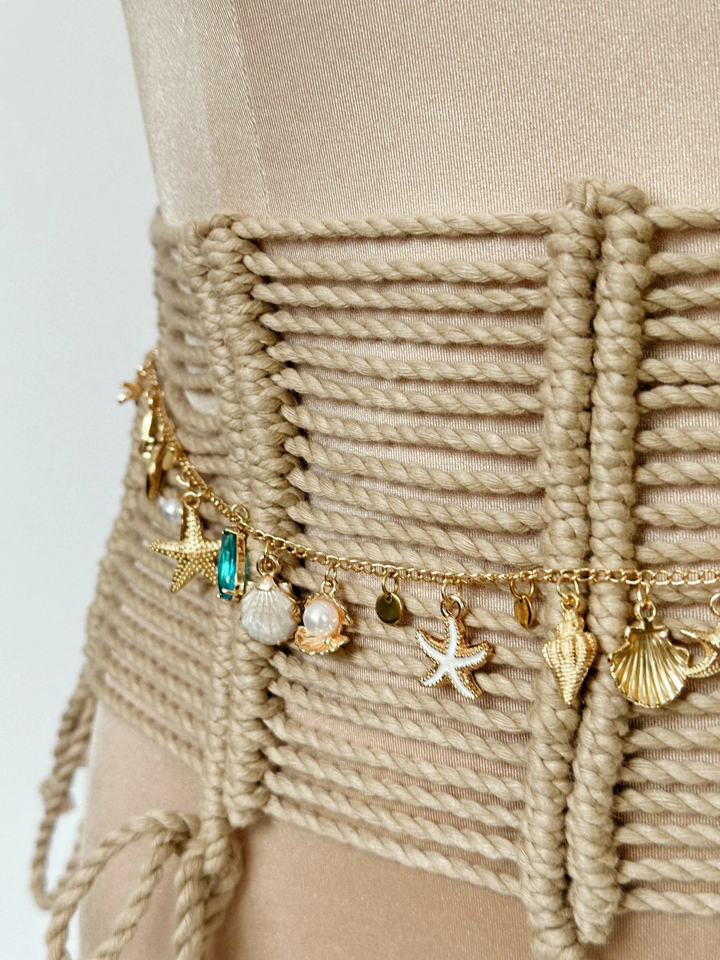 Mirage Luxury Elegant Bamboo Corset Belt – product view 3